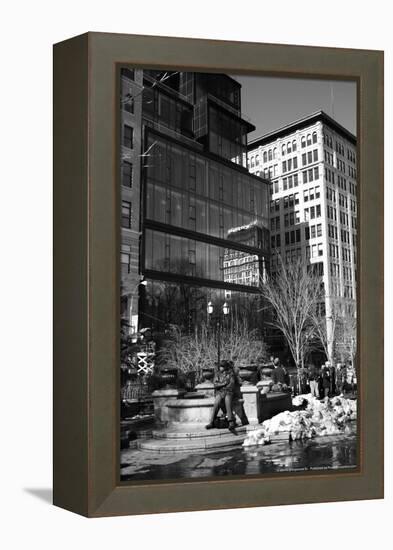 Union Square NYC-null-Framed Stretched Canvas