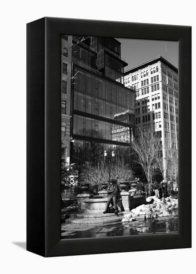 Union Square NYC-null-Framed Stretched Canvas