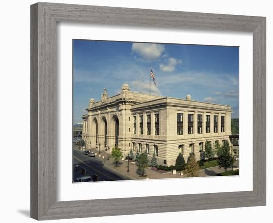 Union Station Albany - Now a Bank-Carol Highsmith-Framed Photo