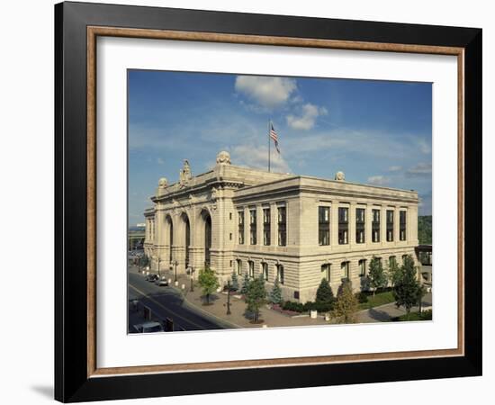 Union Station Albany - Now a Bank-Carol Highsmith-Framed Photo