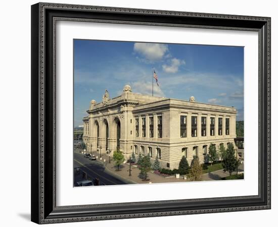 Union Station Albany - Now a Bank-Carol Highsmith-Framed Photo