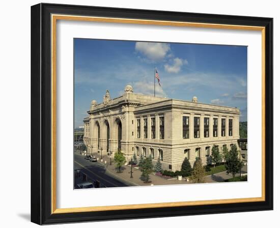 Union Station Albany - Now a Bank-Carol Highsmith-Framed Photo