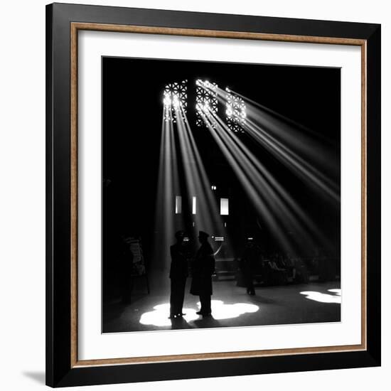 Union Station, Chicago, 1943-Jack Delano-Framed Photo