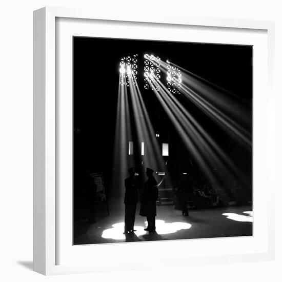 Union Station, Chicago, 1943-Jack Delano-Framed Photo