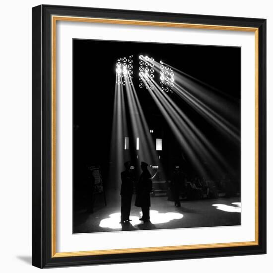 Union Station, Chicago, 1943-Jack Delano-Framed Photo