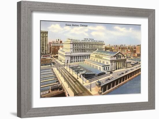 Union Station, Chicago, Illinois-null-Framed Art Print
