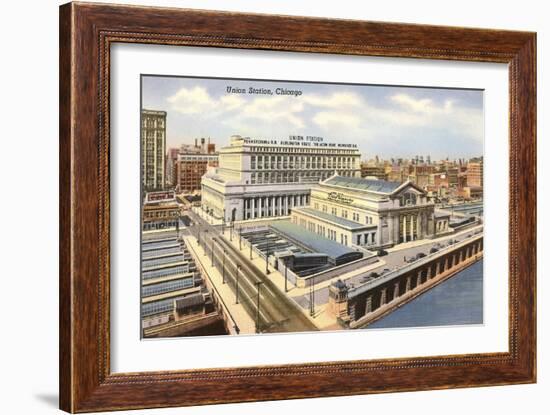 Union Station, Chicago, Illinois-null-Framed Art Print