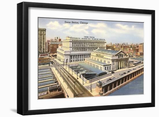 Union Station, Chicago, Illinois-null-Framed Art Print