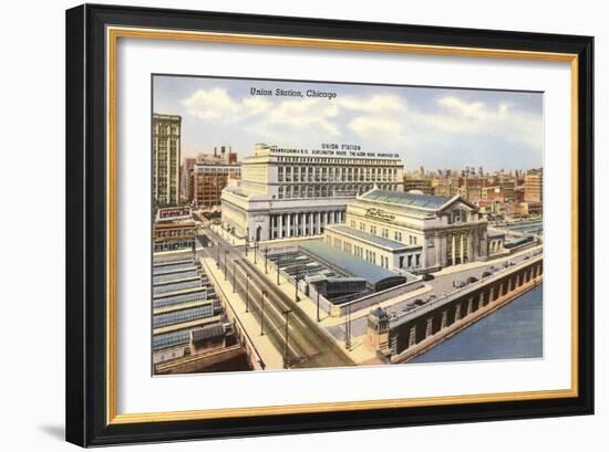 Union Station, Chicago, Illinois-null-Framed Art Print