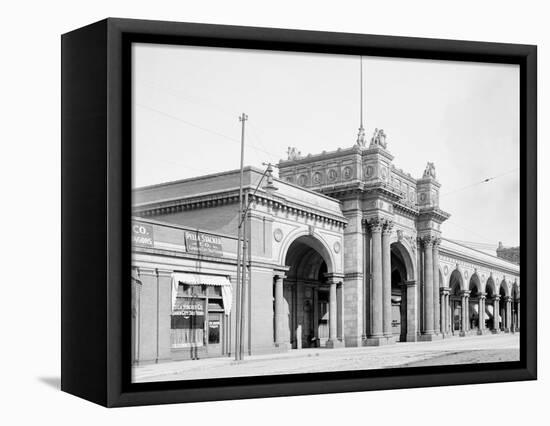 Union Station, Columbus, Ohio-null-Framed Stretched Canvas