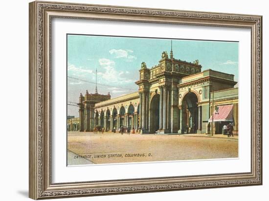 Union Station, Columbus, Ohio-null-Framed Art Print