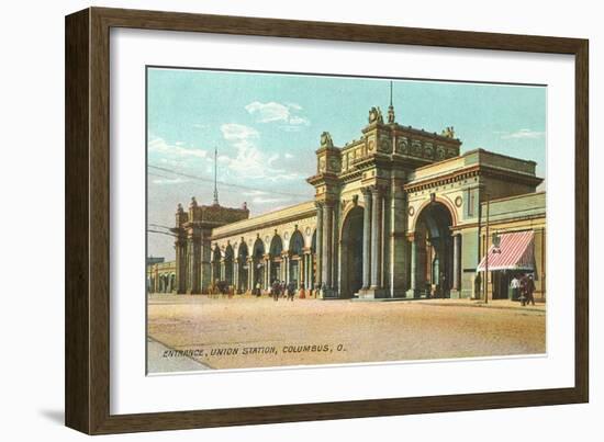 Union Station, Columbus, Ohio-null-Framed Art Print