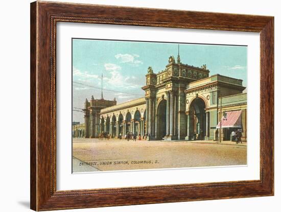 Union Station, Columbus, Ohio-null-Framed Art Print