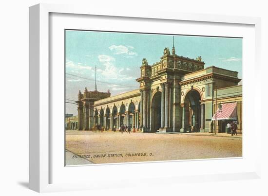 Union Station, Columbus, Ohio-null-Framed Art Print