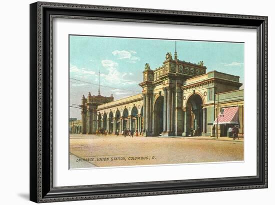 Union Station, Columbus, Ohio-null-Framed Art Print