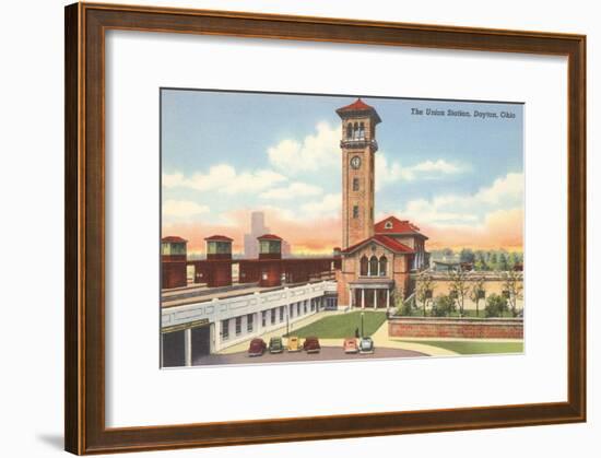 Union Station, Dayton, Ohio-null-Framed Art Print