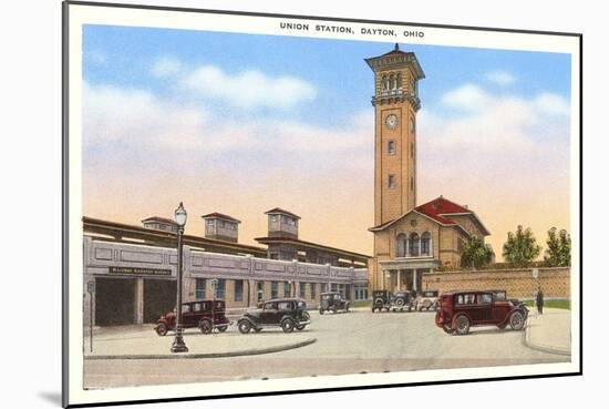 Union Station, Dayton, Ohio-null-Mounted Art Print