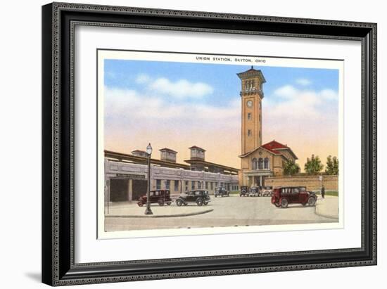 Union Station, Dayton, Ohio-null-Framed Art Print