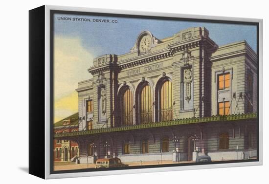 Union Station, Denver, Colorado-null-Framed Stretched Canvas