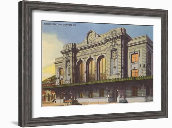 Union Station, Denver, Colorado-null-Framed Art Print