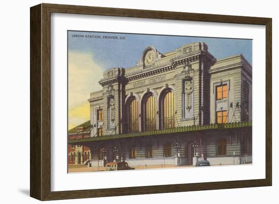 Union Station, Denver, Colorado-null-Framed Art Print