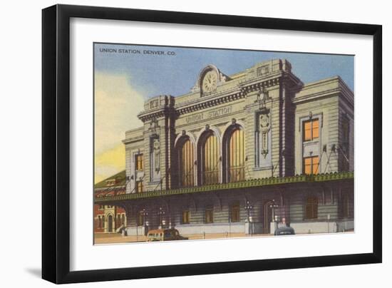 Union Station, Denver, Colorado-null-Framed Art Print