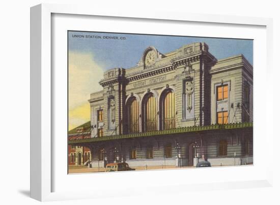 Union Station, Denver, Colorado-null-Framed Art Print