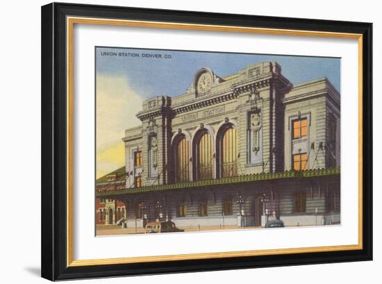 Union Station, Denver, Colorado-null-Framed Art Print