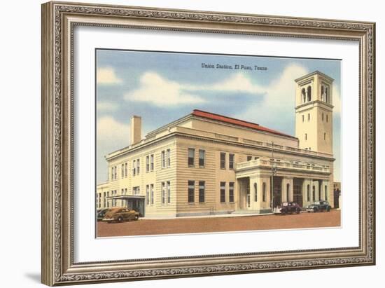 Union Station, El Paso, Texas-null-Framed Art Print