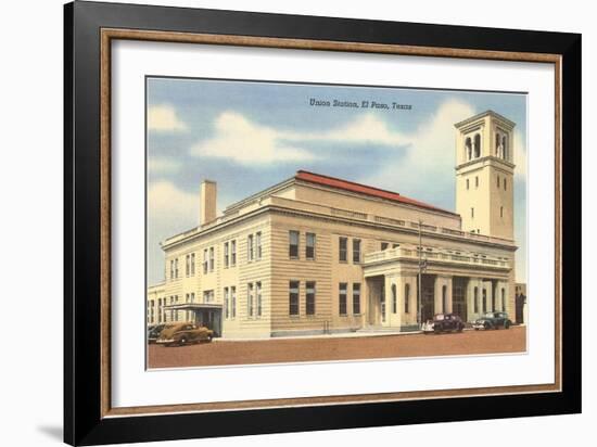 Union Station, El Paso, Texas-null-Framed Art Print