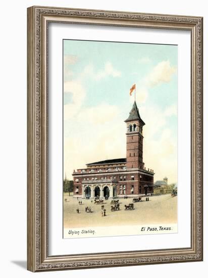 Union Station, El Paso-null-Framed Art Print