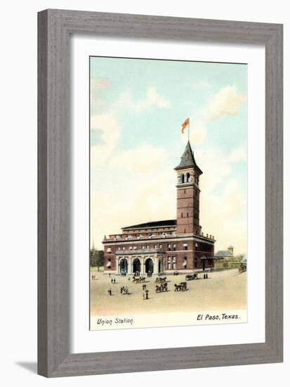 Union Station, El Paso-null-Framed Art Print