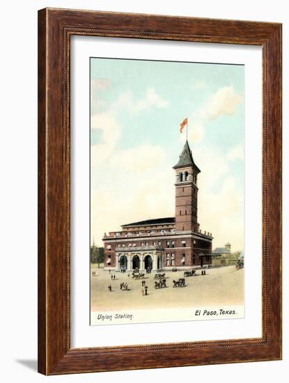 Union Station, El Paso-null-Framed Art Print