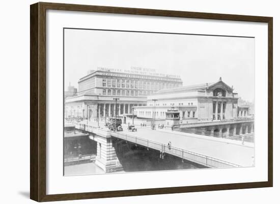 Union Station in Chicago-null-Framed Photographic Print