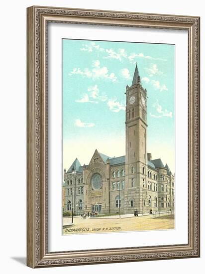 Union Station, Indianapolis, Indiana-null-Framed Art Print