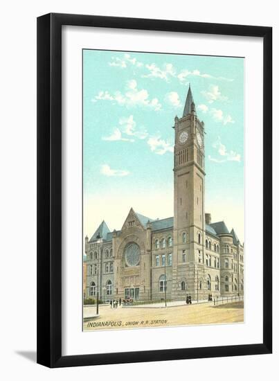 Union Station, Indianapolis, Indiana-null-Framed Art Print