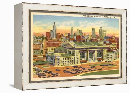 Union Station, Kansas City, Missouri-null-Framed Stretched Canvas