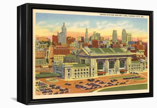 Union Station, Kansas City, Missouri-null-Framed Stretched Canvas