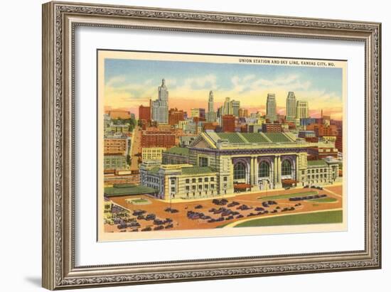 Union Station, Kansas City, Missouri-null-Framed Art Print