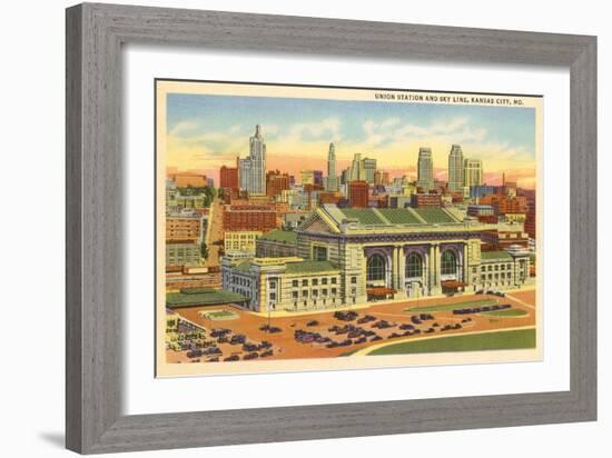 Union Station, Kansas City, Missouri-null-Framed Art Print