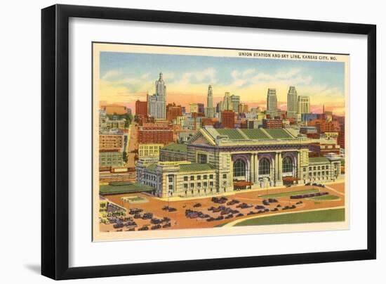 Union Station, Kansas City, Missouri-null-Framed Art Print