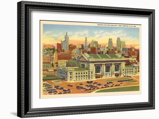 Union Station, Kansas City, Missouri-null-Framed Art Print