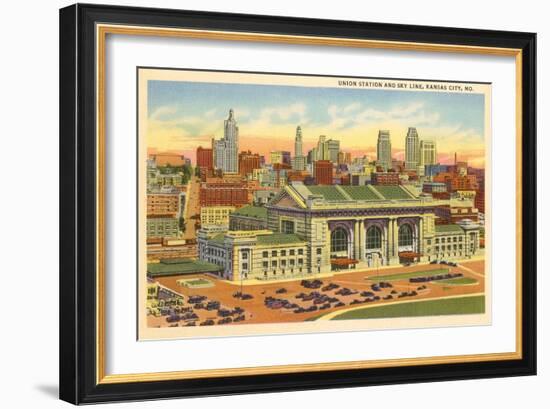 Union Station, Kansas City, Missouri-null-Framed Art Print