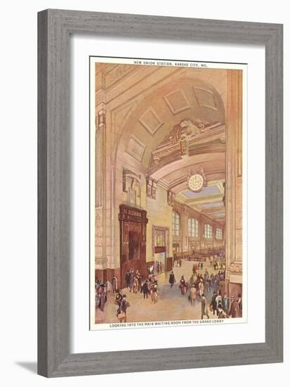 Union Station, Kansas City, Missouri-null-Framed Art Print