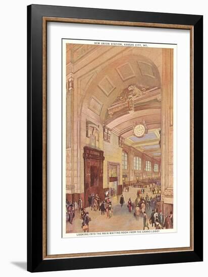 Union Station, Kansas City, Missouri-null-Framed Art Print