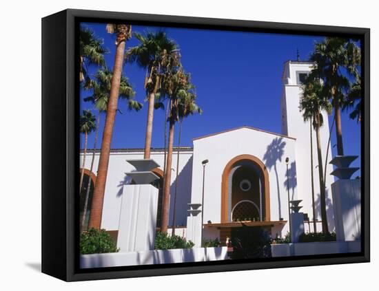 Union Station, LA, CA-Gary Conner-Framed Premier Image Canvas