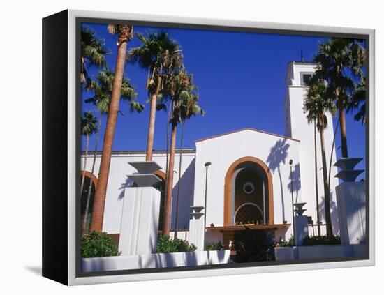 Union Station, LA, CA-Gary Conner-Framed Premier Image Canvas