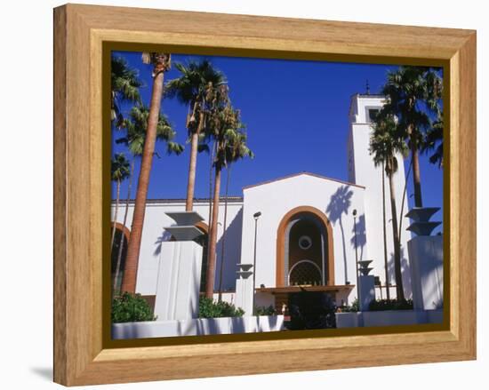 Union Station, LA, CA-Gary Conner-Framed Premier Image Canvas