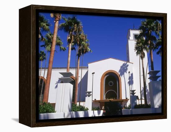 Union Station, LA, CA-Gary Conner-Framed Premier Image Canvas