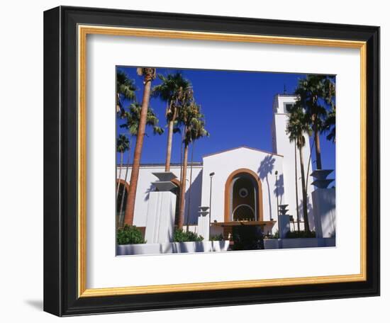 Union Station, LA, CA-Gary Conner-Framed Photographic Print